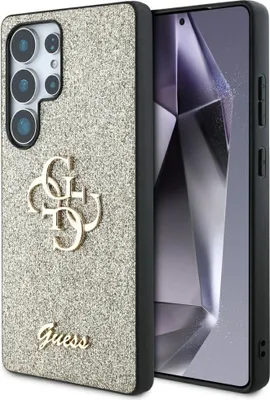 Zdjęcie produktu dla Etui GUESS pasuje do SAMSUNG S25 Ultra GUHCS25LHG4SGD (Fixed Glitter Big 4G) złoty