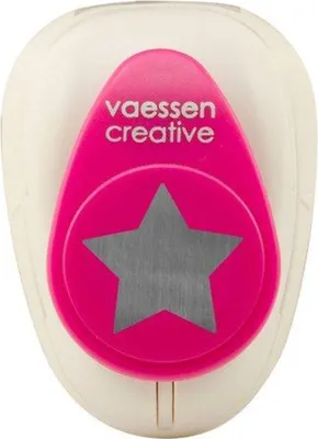 Produktbild von Vaessen Creative | Motivstanzer Stern 23x24mm