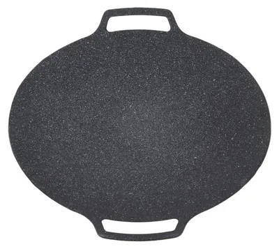 Runde Grillpfanne 30 cm, antihaftbeschichtet, für Gas & Induktion