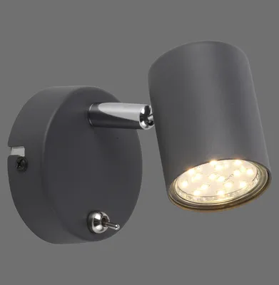 Produktbild von JUST LIGHT TARIK Wandleuchte GU10 Warmweiss max.4,5W anthrazit 11941-13