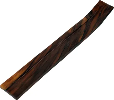 Produktbild von Räucherstäbchenhalter aus Holz, Braun, 1,5*4*30 cm, Räucherstäbchen Halter