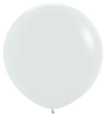 Produktbild von Sempertex-Latexballons, Weiß, 60 cm, 3 Stück
