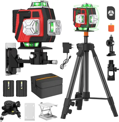 Zdjęcie produktu dla Niwelator laserowy zielony, 16 linii, technologia samopoziomowania, UE