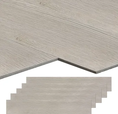 Obrázek produktu pro XMTECH Vinylové podlahy PVC Samolepicí vinylové desky, prkenné neklouzavé desky s dřevěným vzhledem pro podlahové vytápění, tloušťka 2 mm - 5m²/36 prken, kouřově šedá barva
