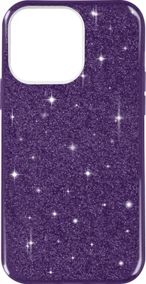 Produktbild von Glitter Handyhülle für Apple iPhone 14 Pro Max – Violett