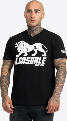 Obrázok produktu pre Pánske tričko regular fit dvojité balenie BYLCHAU White/Black XXXL Lonsdale