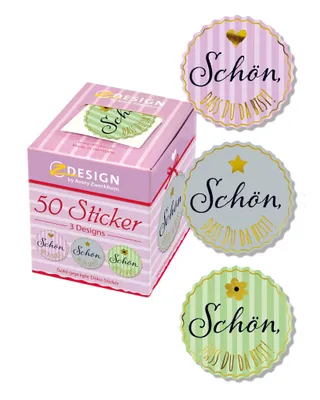 Produktbild von AVERY Zweckform ZDesign Sticker Sc hön, dass du da bist! (72056855)