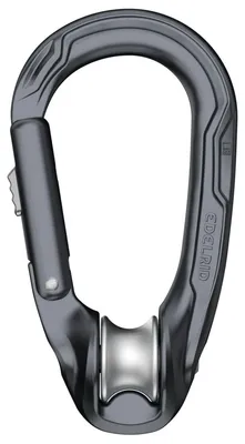 Produktbild von Edelrid MAXIOM RIG Slider - robuster Karabiner mit kugelgelagerter Seilrolle, Farbe:069 anthracite