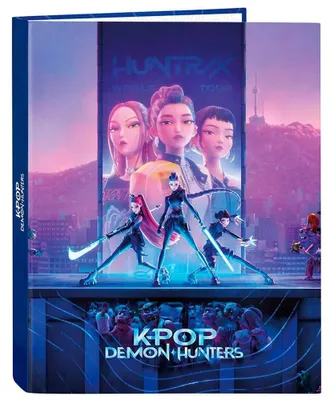 Produktbild von Safta K-pop Demon Hunters Ordner Durchsichtig  Kinder Durchsichtig One Size