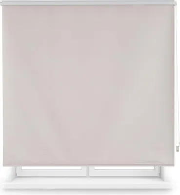 Immagine prodotto di Tenda a rullo oscurante su misura - grigio - 165 x 230 cm - dimensioni del tessuto 162 x 225 cm - per finestre - extra large