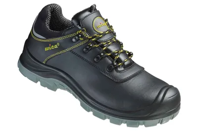 Produktbild von Wica S3 *POLLA* HALBSCHUHE Arbeitsschuhe in Übergrößen Schwarz 34335 große Unisexschuhe, Größe:42
