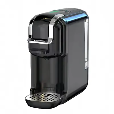 AIORBER 5-in-1 Kapsel Kaffeemaschine, Heiß & Kalt, 20 Bar Espresso, Nespresso, Dolce Gusto, Kaffeepulver, ESE-Pads, K-Cup Adapter, Schwarz