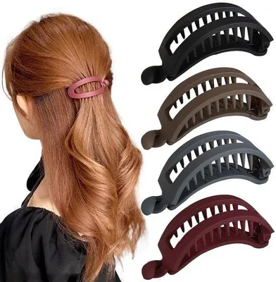 Produktbild von Haarclips-Set für Damen, 4 Stück, Haarreißer, starke Haarhalterung
