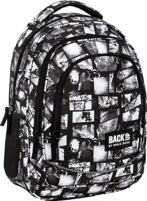 Produktbild von Derform BACKUP Schulrucksack mit drei Fächern, Modell X MANGA COMICS