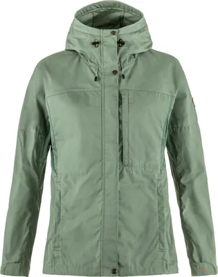 Produktbild von Fjällräven Damen Kaipak Trekkingjacke Patina Green XL