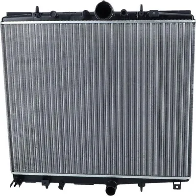 Productafbeelding van Radiateur met koelribben, 563 - 465 mm, aluminium, NRF, geschikt voor onder andere CITROËN C8