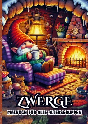 Produktbild von Malbuch für alle Altergruppen - Zwerge