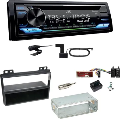 Produktbild von JVC KD-DB912BT Digitalradio Bluetooth Einbauset für Ford Fusion Fiesta