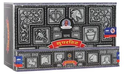 Imagen del producto de Varillas de incienso Nag Champa, superventas - 12 paquetes