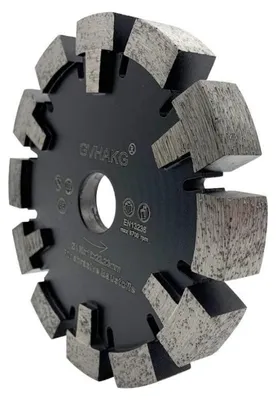 Immagine prodotto di Disco diamantato da 130 mm per calcestruzzo, asfalto e pavimenti abrasivi, con larghezza di 16 mm e foro di 22,23 mm