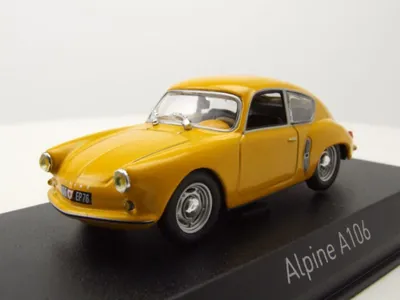 Produktbild von Norev 517822 Alpine Renault A106 1956 gelb 1:43