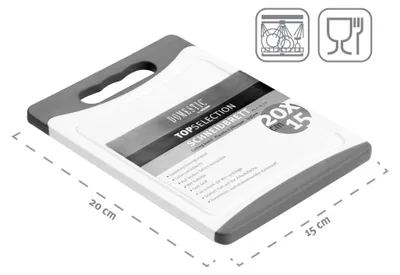 Produktbild von Mäser Schneidebrett Set Telesto II+III 6-tlg 20x15 cm Silber