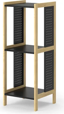 Zdjęcie produktu dla Półka stojąca Vicco Elvia Czarny 40 x 107 cm, Model 51632