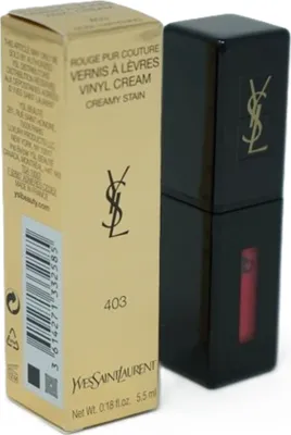 Obrázek produktu pro Yves Saint Laurent Vernis à Lèvres krémová tekutá rtěnka 5,3 ml - 403 Rose Happening