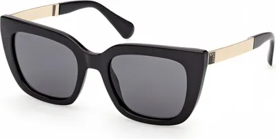 Zdjęcie produktu dla MAX &CO MO0157 Shiny black 52/20/140 Okulary przeciwsłoneczne dla kobiet