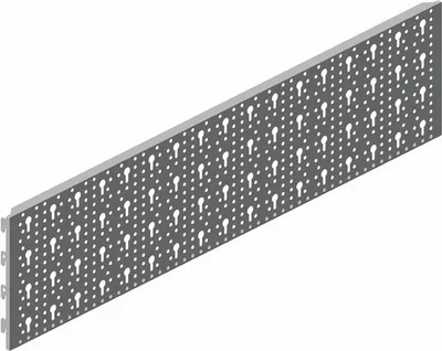Produktbild von Lochplatte Silberbrist, 2 Stk. Elementsystem