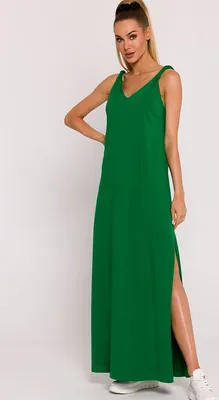 Produktbild von Alltagskleid Modell Moosgrün von Moe M