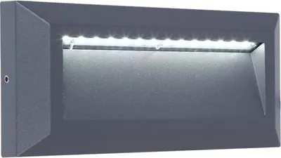 Obrázek produktu pro LUTEC Helena LED venkovní nástěnné svítidlo 4000 K 10,5W IP54 antracitová barva