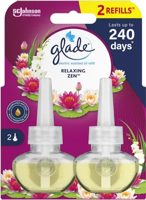 Produktbild von GLADE Electric Relaxing Zen Nachfüllpackung 2×20 ml