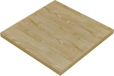 Produktbild von Gastro Tischplatte 36 mm | Eiche Vanilla | 80x80 cm