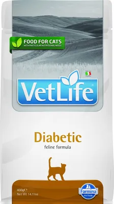 Productafbeelding van Vet Life Natural Kattenvoer voor Diabetische Katten, 400g