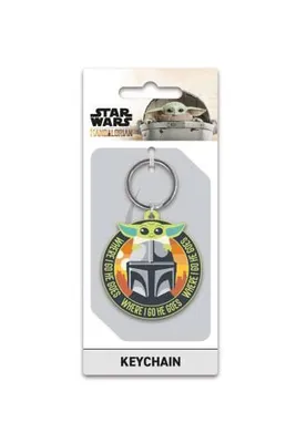 Produktbild von Star Wars Gummi-Schlüsselanhänger The Mandalorian 6 cm