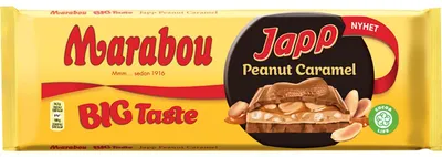 Produktbild von Marabou Big Taste Japp Peanut Caramel 276g