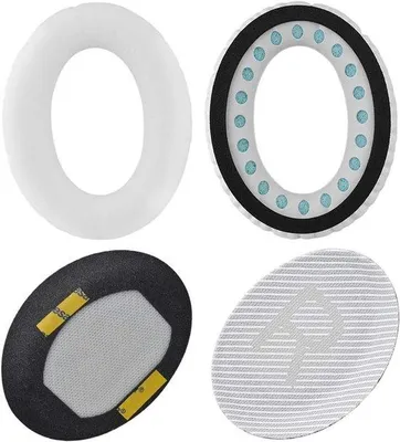 Productafbeelding van Vervangende oorkussens voor Bose QuietComfort 35 (QC35) en QuietComfort 35 II (QC35 II) over-ear koptelefoon