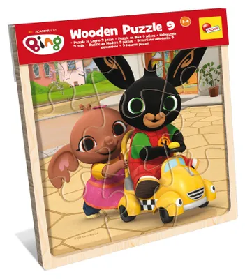 Obrázok produktu pre Bing Drevené puzzle 9 dielikov