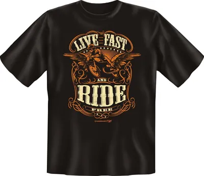 Produktbild von Live fast  - Textilien - T-Shirt