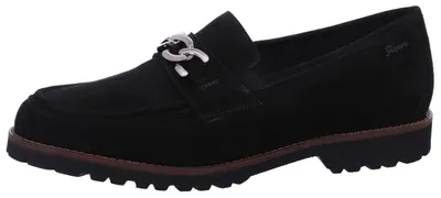 Produktbild von Sioux Meredith-734-H Slipper in Übergrößen Schwarz67760 große Damenschuhe