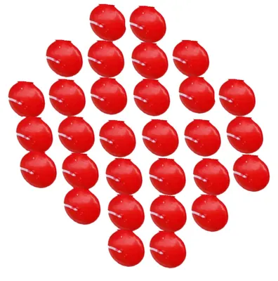 Schwimmende Kerzen, 30 Stück, rot, 3,8 x 1,5 cm, für Dekoration