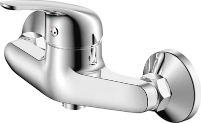 Produktbild von BELVIT Duschmischer Aufputzarmatur chrom für Dusche klassisch glänzend Einhebel