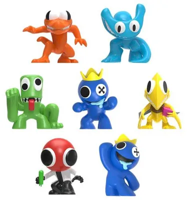 Obrázek produktu pro Rainbow Friends Minifigures - S2, 6 rok/roky, Různé barvy, Plast