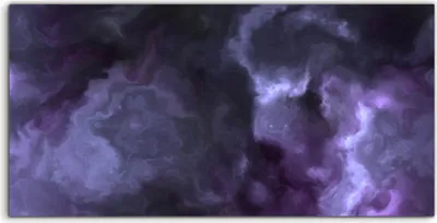Produktbild von Coloray Spritzschutz aus Glas 100x50  Wandkunst Küchenrückwand Stürmische violette Wolken Abstrakte