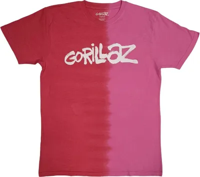 Produktbild von Gorillaz - T-Shirt Logo für Herren/Damen Uni RO5773 (L) (Rot)