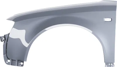 Produktbild von BLU Premium Kotflügel Passend für Audi A4 B6 LY7H Links Silber AkoyaSilber | 2000-2004 | Vorderseite Vorne | Lackiert | Einbaufertig | Verzinkt