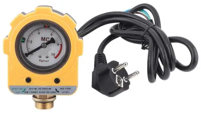 Drukschakelaar für Wasserpumpe, 0–10 bar, EU-Stecker, NPT1/2, 220 V