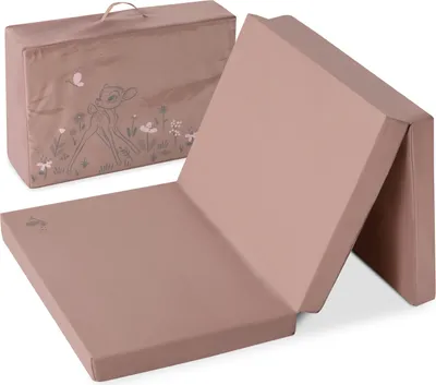 Zdjęcie produktu dla Składany materac Hauck - Bambi, 60 x 120 cm, różowy