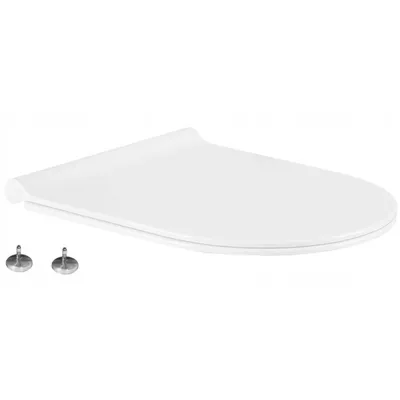 Obrázok produktu pre Mexen pomaly klesajúca doska slim, duroplast, biela - 39050100
